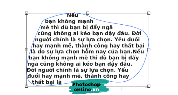 Chèn chữ vào ảnh trong Photoshop online