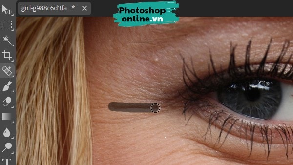 Xóa nếp nhăn trong ảnh online, xóa nếp nhăn bằng Photoshop online