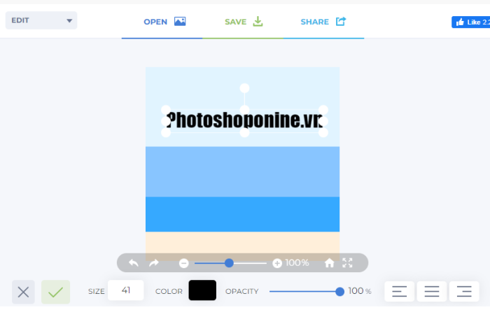 Chèn chữ vào ảnh online, trình viết chữ lên ảnh online